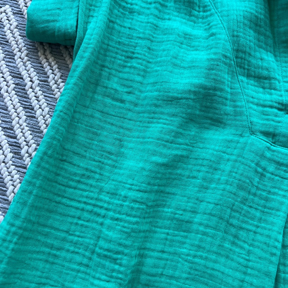 J Crew Gauze Short-sleeve collared dress - Picture 5 of 9